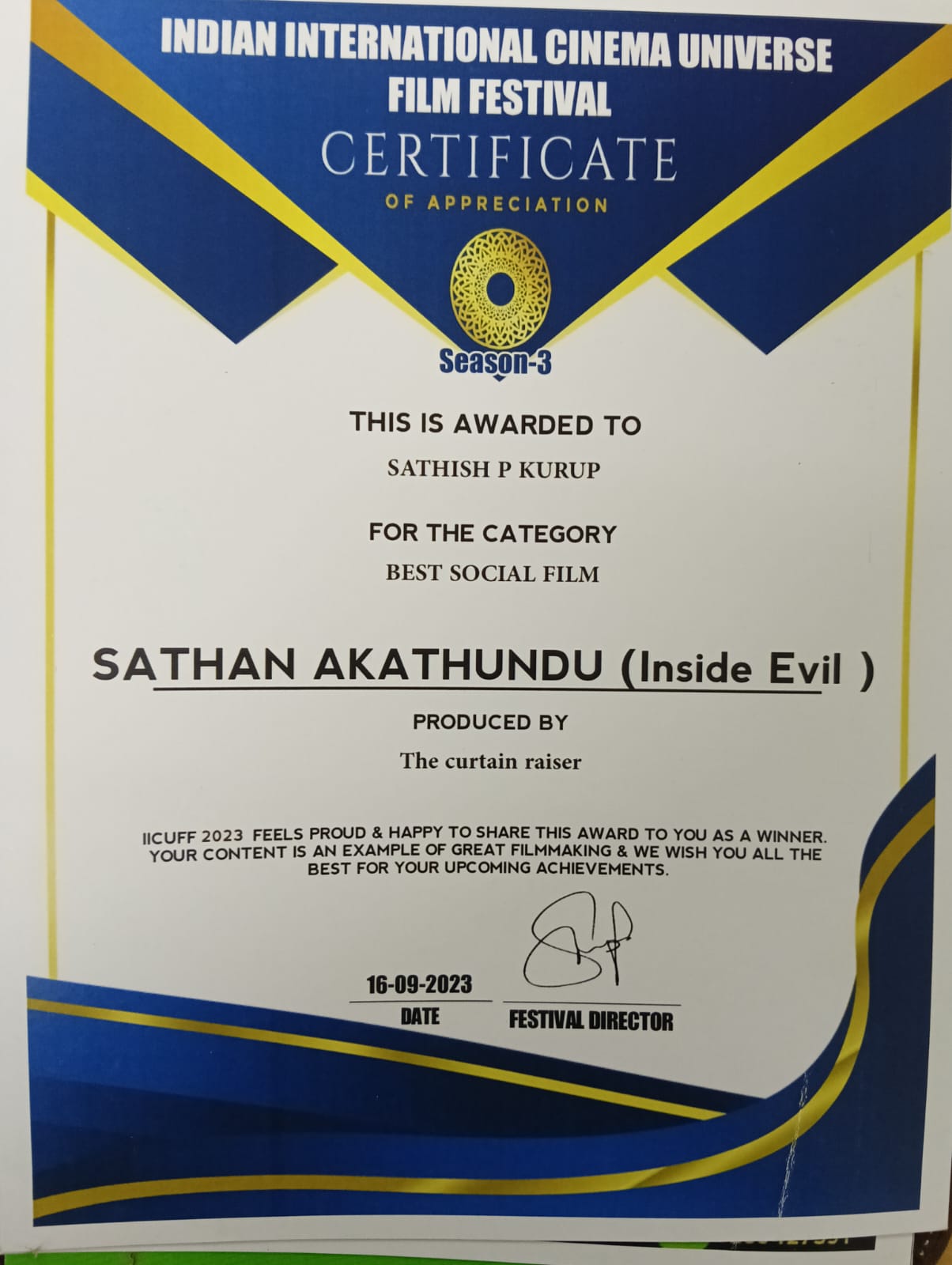 Certificate 11